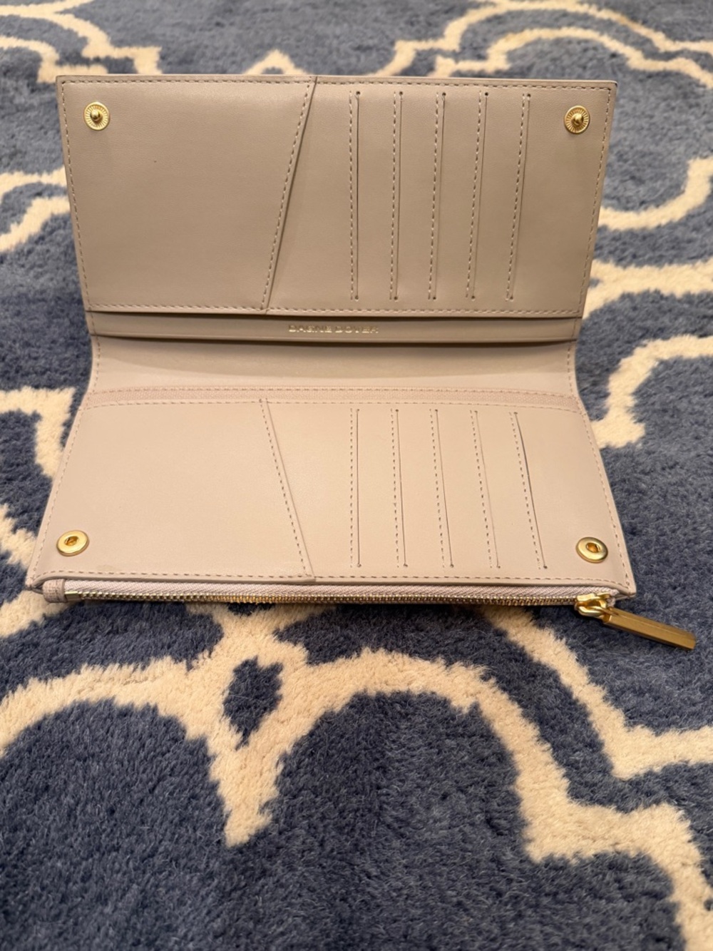 NWOT Dagne Dover Bleecker Blush Slim Wallet - Picture 4 of 6